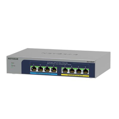 NETGEAR MS108UP Unmanaged 2.5G Ethernet (100/1000/2500) Power over Ethernet (PoE)