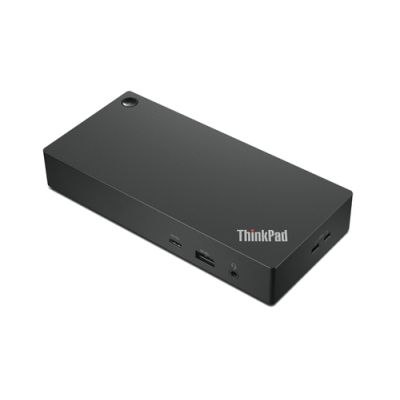 Lenovo 40AY0090EU laptop-dockingstation & portreplikator Kabelgebunden USB 3.2 Gen 1 (3.1 Gen 1) Type-C Schwarz