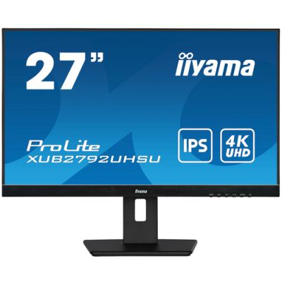 iiyama ProLite XUB2792UHSU-B5 Computerbildschirm 68,6 cm (27") 3840 x 2160 Pixel 4K Ultra HD LED Schwarz