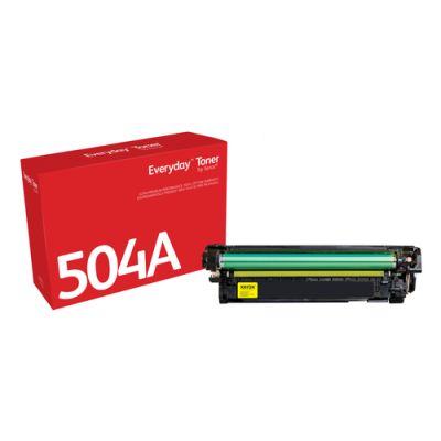 Everyday ™ Gelb Toner von Xerox, kompatibel mit HP 504A (CE252A), Standardkapazität