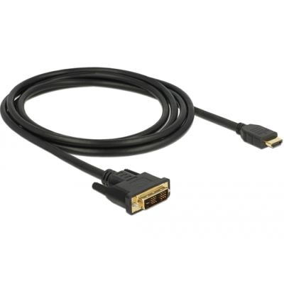 DeLOCK 85584 Videokabel-Adapter 2 m HDMI Typ A (Standard) DVI-D
