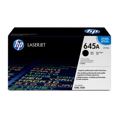 HP 645A Schwarz Original LaserJet Tonerkartusche