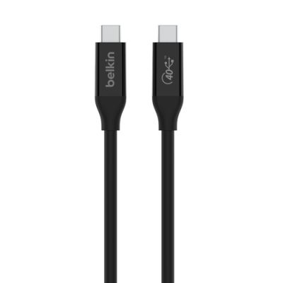 Belkin INZ001bt0.8MBK USB Kabel 0,8 m USB4 Gen 3x2 USB C Schwarz