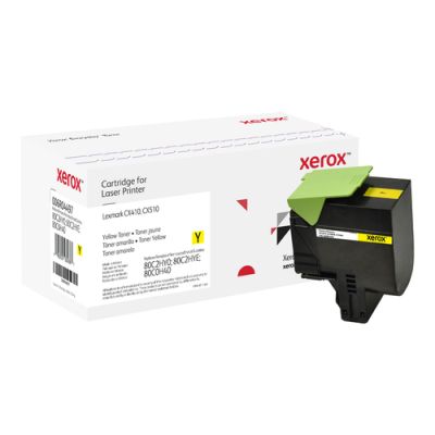 Everyday ™ Gelb Toner von Xerox, kompatibel mit Lexmark 80C2HY0; 80C2HYE; 80C0H40, High capacity
