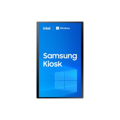 Samsung KM24C-W Kiosk-Design 61 cm (24") 250 cd/m² Full HD Weiß Touchscreen Eingebauter Prozessor Windows 10 IoT Enterprise 16/7