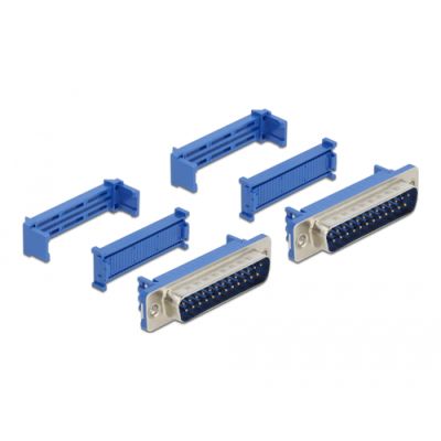 DeLOCK 66593 Drahtverbinder D-Sub 25 Blau