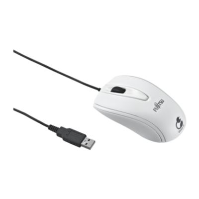 Fujitsu M440 ECO BL Grey Maus Beidhändig USB Typ-A Optisch 1000 DPI