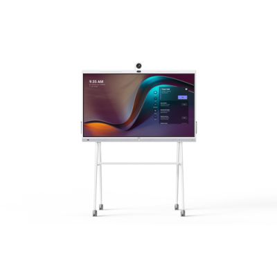 Yealink MeetingBoard Interaktiver Flachbildschirm 165,1 cm (65") LED WLAN 4K Ultra HD Weiß Touchscreen Eingebauter Prozessor Android 10