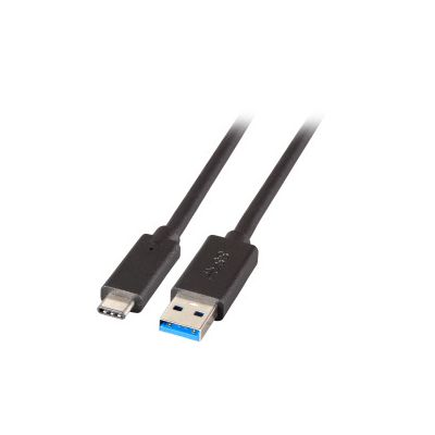 EFB Elektronik K5282-3ASW.1 USB Kabel 1 m USB 3.2 Gen 1 (3.1 Gen 1) USB A USB C Schwarz