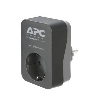 APC PME1WB-GR Spannungsschutz Schwarz, Grau 1 AC-Ausgänge 230 V