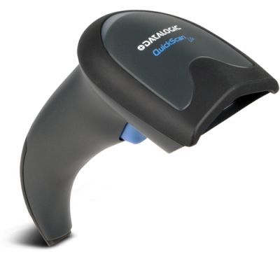 Datalogic QuickScan I Lite QW2100 Tragbares Barcodelesegerät 1D Schwarz, Blau