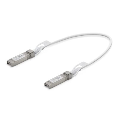 Ubiquiti UC-DAC-SFP+ Glasfaserkabel 0,5 m SFP+ Weiß