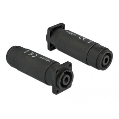 DeLOCK 86525 Drahtverbinder Speaker Twist jack/Speaker Twist jack Schwarz