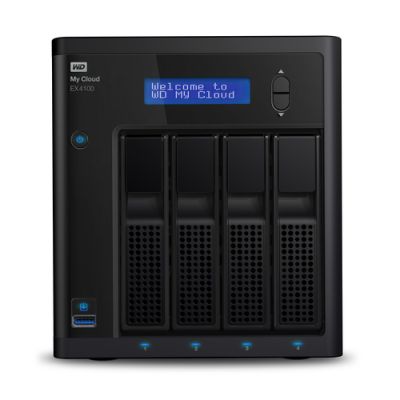 Western Digital My Cloud EX4100 NAS Desktop Ethernet/LAN Schwarz Armada 388