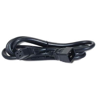 APC AP9877 Stromkabel Schwarz 1,98 m C19-Koppler C20-Koppler