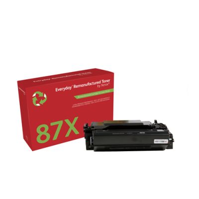 Everyday ™ Mono wiederaufbereiteter Toner von Xerox, kompatibel mit HP 87X (CF287X), High capacity