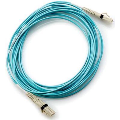 HPE 30m LC/LC OM3 Glasfaserkabel Blau
