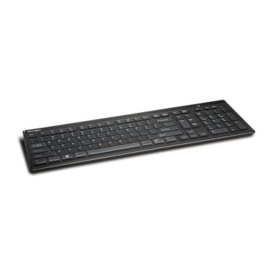 Kensington Slim Type Wireless Keyboard Tastatur RF Wireless QWERTY Italienisch Schwarz