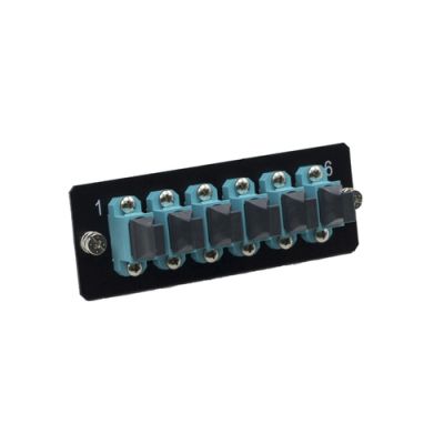 Schneider Electric VDILA34 LWL-Steckverbinder MTP 1 Stück(e) Aqua-Farbe, Schwarz