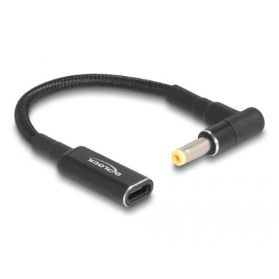 DeLOCK 60033 Stromkabel Schwarz 0,15 m USB C