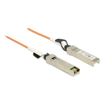 DeLOCK AOC SFP+, 7 m Glasfaserkabel SFP+ Orange