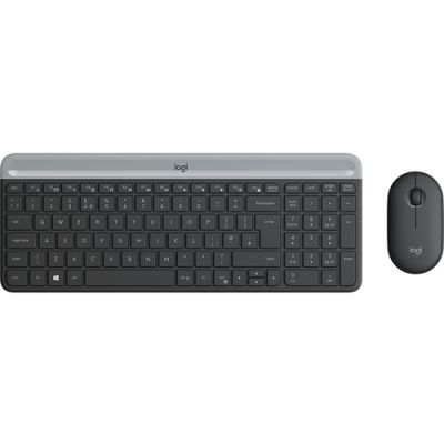 Logitech MK470 Slim Combo – kabelloses Tastatur-Maus-Set