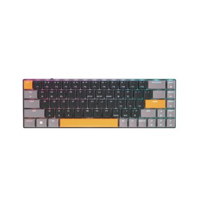 CHERRY MX-LP 2.1 Compact Wireless Tastatur RF Wireless + Bluetooth QWERTY US Englisch Schwarz