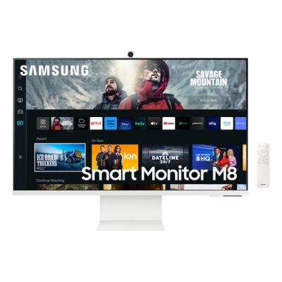 Samsung Smart Monitor M8 S32CM801UU Computerbildschirm 81,3 cm (32") 3840 x 2160 Pixel 4K Ultra HD LED Weiß