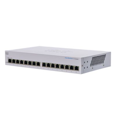 Cisco CBS110 Unmanaged L2 Gigabit Ethernet (10/100/1000) Desktop Grau