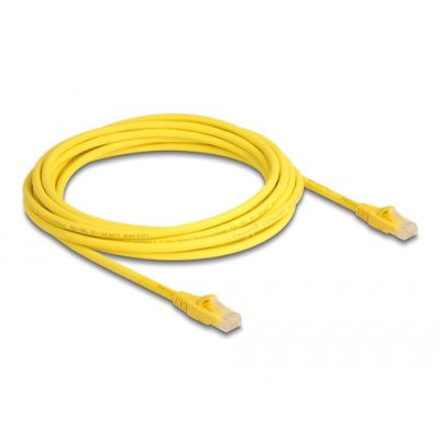 DeLOCK 80104 Netzwerkkabel Gelb 5 m Cat6a U/UTP (UTP)