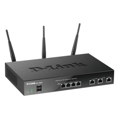 D-Link DSR-1000AC WLAN-Router Gigabit Ethernet Dual-Band (2,4 GHz/5 GHz) Schwarz