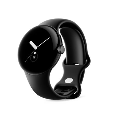 Google Pixel Watch AMOLED 41 mm Digital Schwarz WLAN GPS