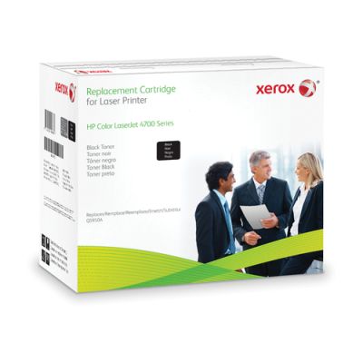 Xerox Tonerpatrone Schwarz. Entspricht HP Q5950A. Mit HP Colour LaserJet 4700 kompatibel