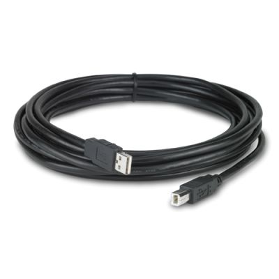 APC NetBotz USB Latching Cable, LSZH, 5m USB Kabel 5,00 m USB A USB B Schwarz