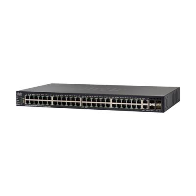 Cisco SG550X-48P Managed L3 Gigabit Ethernet (10/100/1000) Power over Ethernet (PoE) 1U Schwarz, Grau