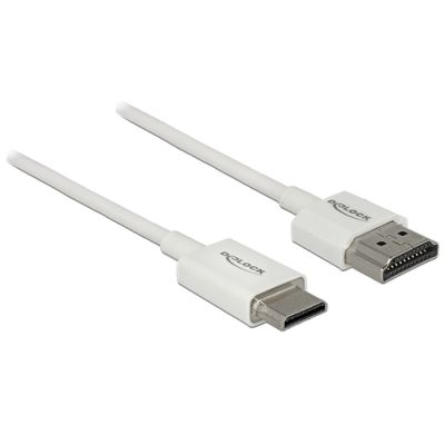 DeLOCK 85141 HDMI-Kabel 0,5 m HDMI Typ A (Standard) HDMI Type C (Mini) Weiß