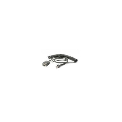Zebra CBA-R71-C09ZAR Serien-Kabel Schwarz 2,8 m RS232 DB9
