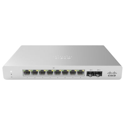 Cisco Meraki MS120-8 Managed L2 Gigabit Ethernet (10/100/1000) Grau