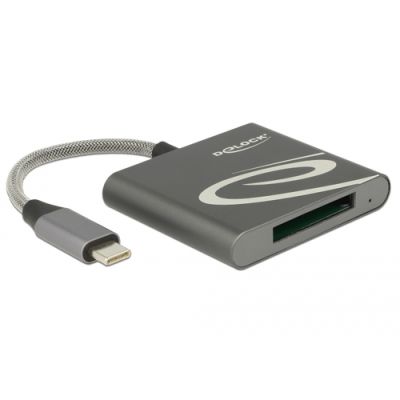 DeLOCK 91746 Kartenleser USB 3.2 Gen 1 (3.1 Gen 1) Type-C Anthrazit