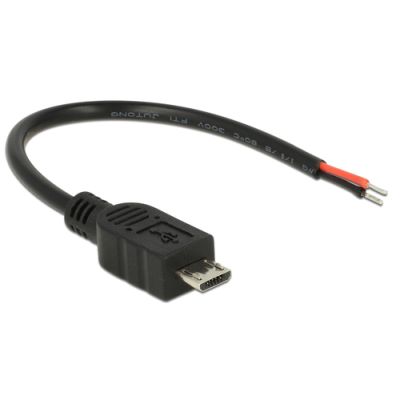 DeLOCK 82697 USB Kabel 0,1 m USB 2.0 Micro-USB B Schwarz