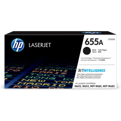 HP 655A Schwarz Original LaserJet Tonerkartusche