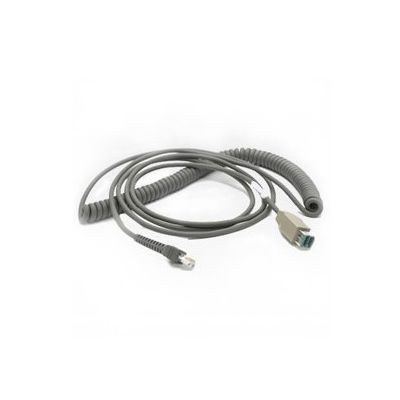 Zebra USB Cable CBA-U08-C15ZAR USB Kabel 4,5 m USB A Grau