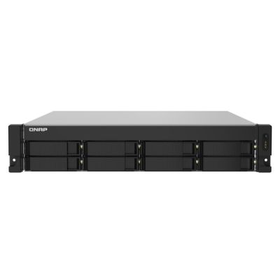 QNAP TS-832PXU-RP NAS Rack (2U) Ethernet/LAN Schwarz AL324