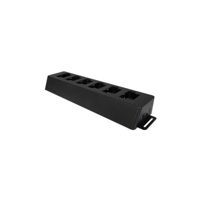 Transcend TS-DPD6P Ladegerät für Mobilgeräte Digitalkamera Schwarz USB Drinnen