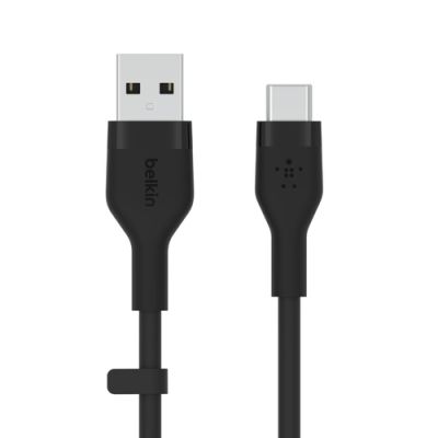 Belkin BOOST↑CHARGE Flex USB Kabel 2 m USB 2.0 USB A USB C Schwarz