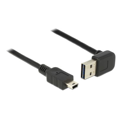 DeLOCK 2m, USB 2.0-A - USB 2.0 mini USB Kabel USB A Mini-USB B Schwarz
