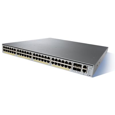 Cisco Catalyst WS-C4948E-F-E Netzwerk-Switch Managed L2/L3 Gigabit Ethernet (10/100/1000) 1U Grau