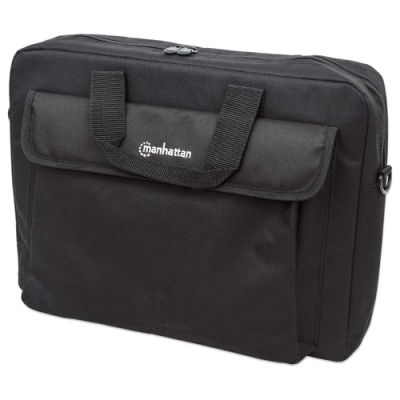 Manhattan Notebooktasche London 15,6", Für Notebooks bis 15,6", Top Load, schwarz