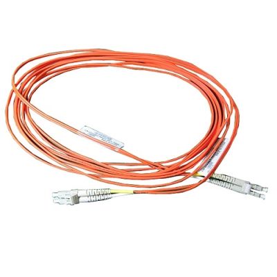 DELL 470-AAYU Glasfaserkabel 5 m LC Orange, Weiß