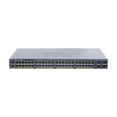 Cisco Catalyst WS-C2960X-48TS-L Netzwerk-Switch Managed L2 Gigabit Ethernet (10/100/1000) 1U Schwarz